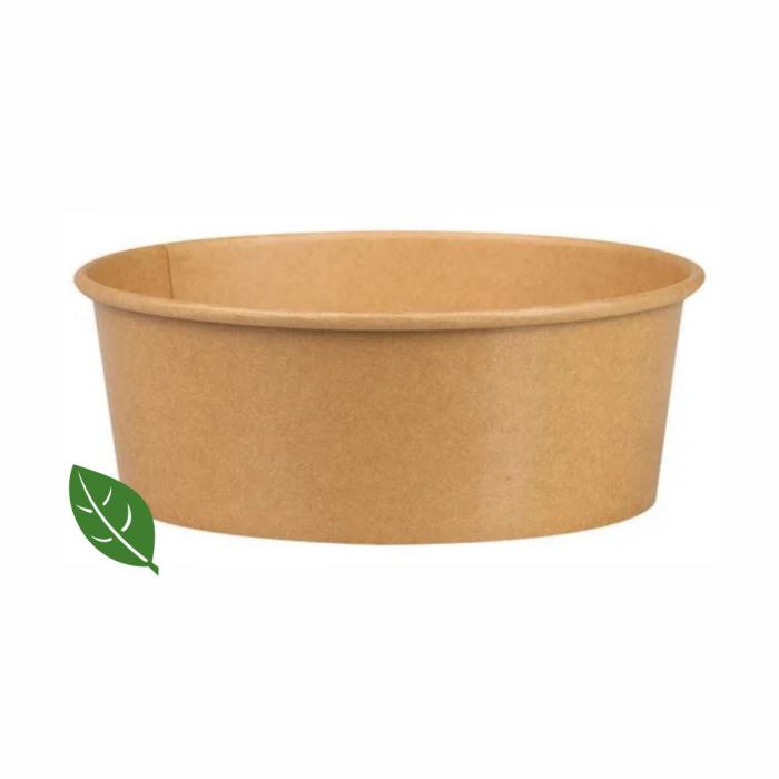 Bowl #6 Kraftpapier Ø18,5x6,6cm FSC®/PLA 1300ml